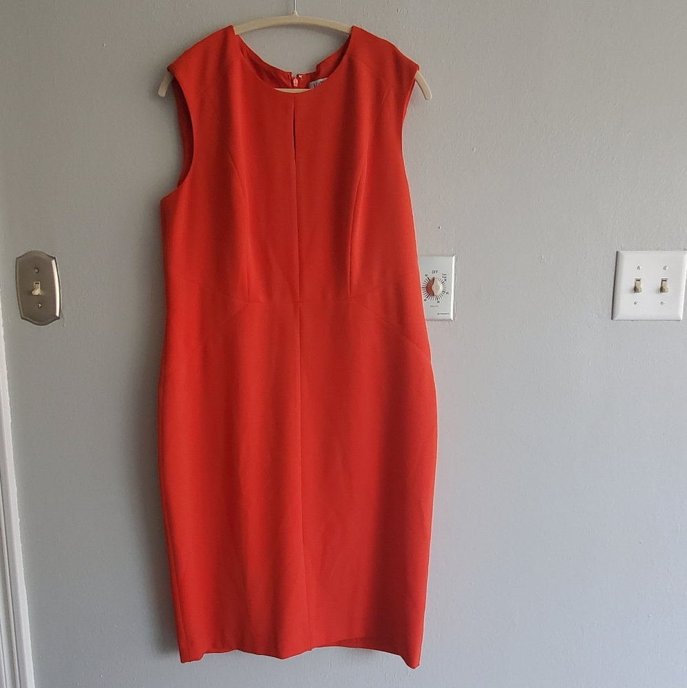 KASPER RED DRESS